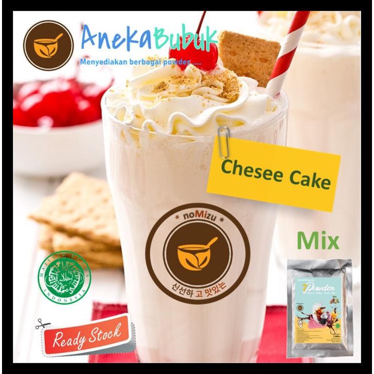 

HOT DEAL BUBUK MINUMAN CHEESE CAKE MIX 1 KG - SERBUK CHEESE CAKE POWDER DRINK !!