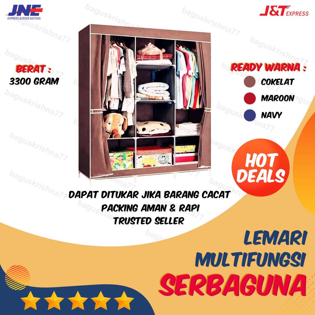 LEMARI BAJU PAKAIAN KAMAR KOS PICT ANTI RAYAP PORTABLE LEMARI BAJU PAKAIAN KAMAR KOS PICT ANTI RAYAP PORTABLE