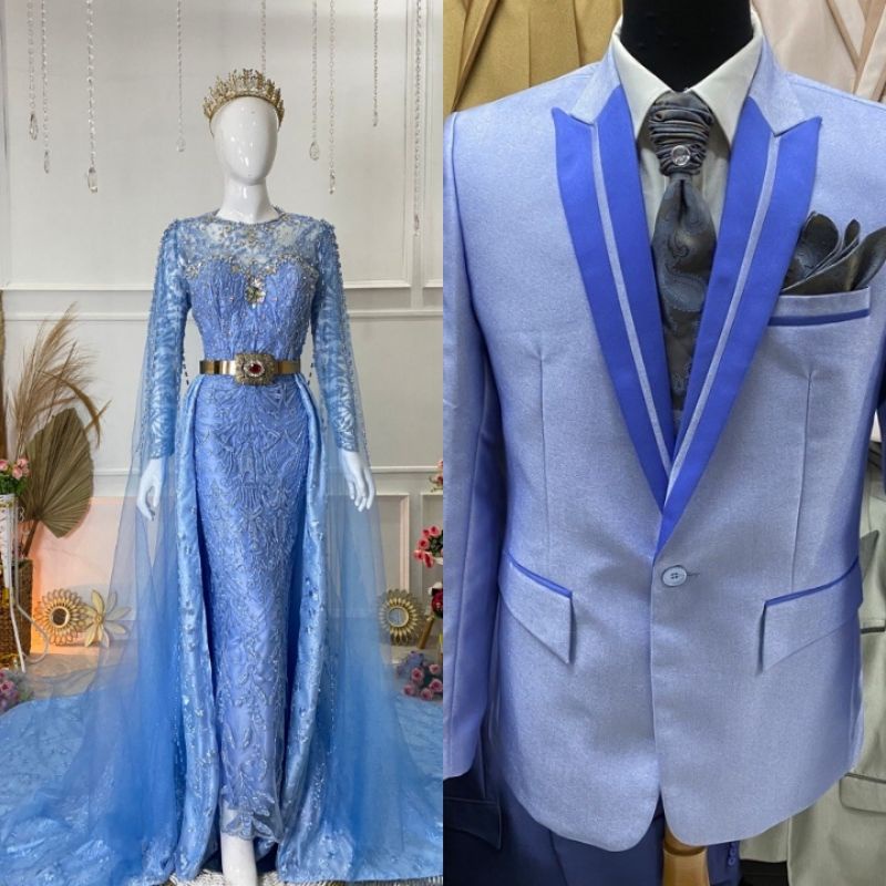 KAPLE GAUN PENGANTEN BALERO JUBAH DAN JAS PREMIUM