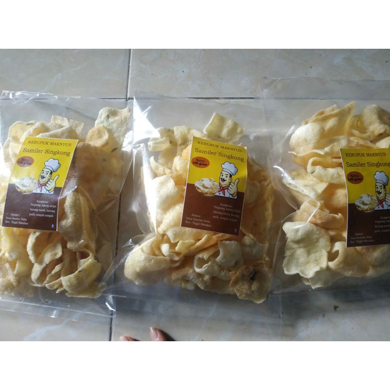

kerupuk samiler singkong (Mateng)-Asli Tegal Siwalan Probolinggo-Super Murah!! Ready!!