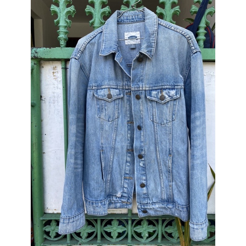 Jaket / trucker jeans old navy second original