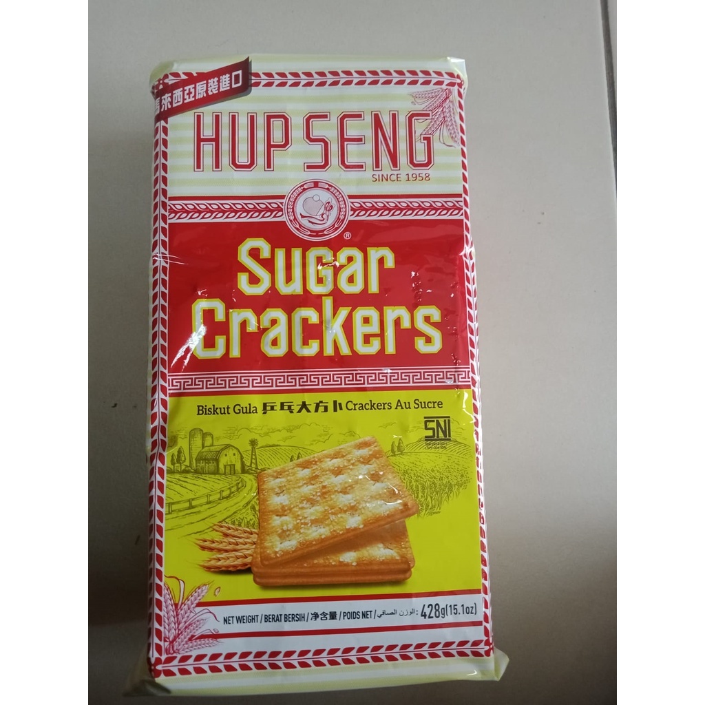 HUP SENG/ HUPSENG cream crackers/ Biskuit cap pingpong/ biscuits hup seng