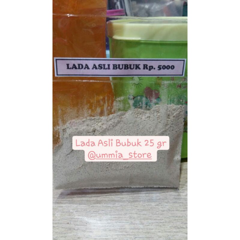 

LADA ASLI BUBUK 25 GR