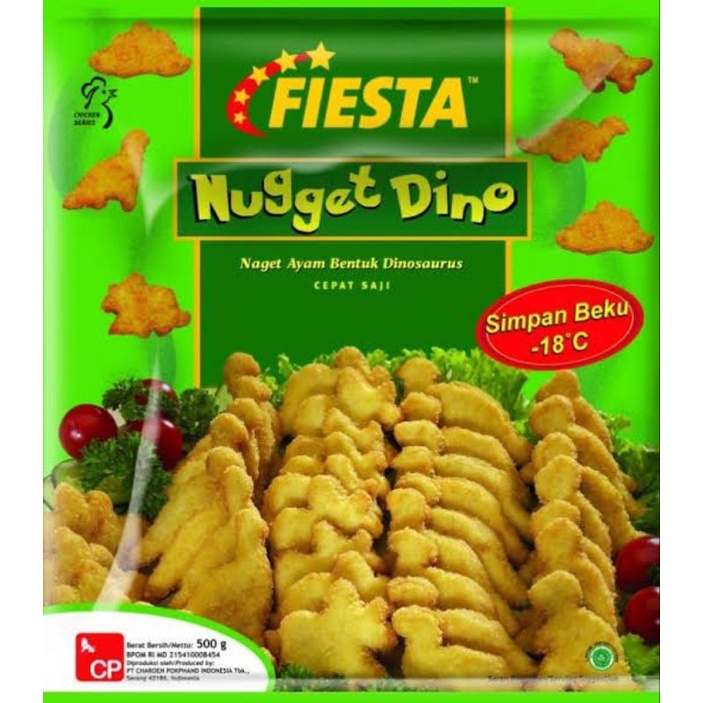 

Fiesta Nugget Dino 400gr