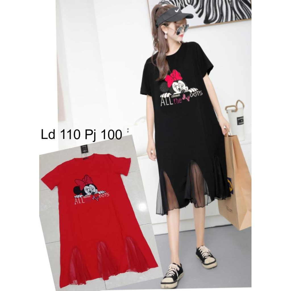 Tshirt Tunik Betty Boop 11027 - Premium Import