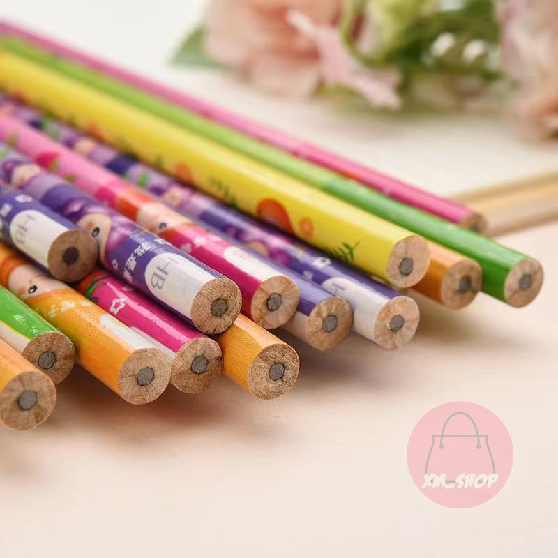 SET PENSIL ANAK SEKOLAH PENSIL HB LUCU FRUIT