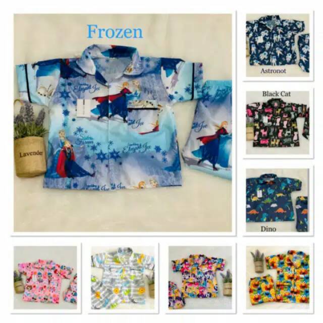 COD/ RABBANY PIYAMA/PILIH MOTIF/ 5-11 THN/COTTON VELVET