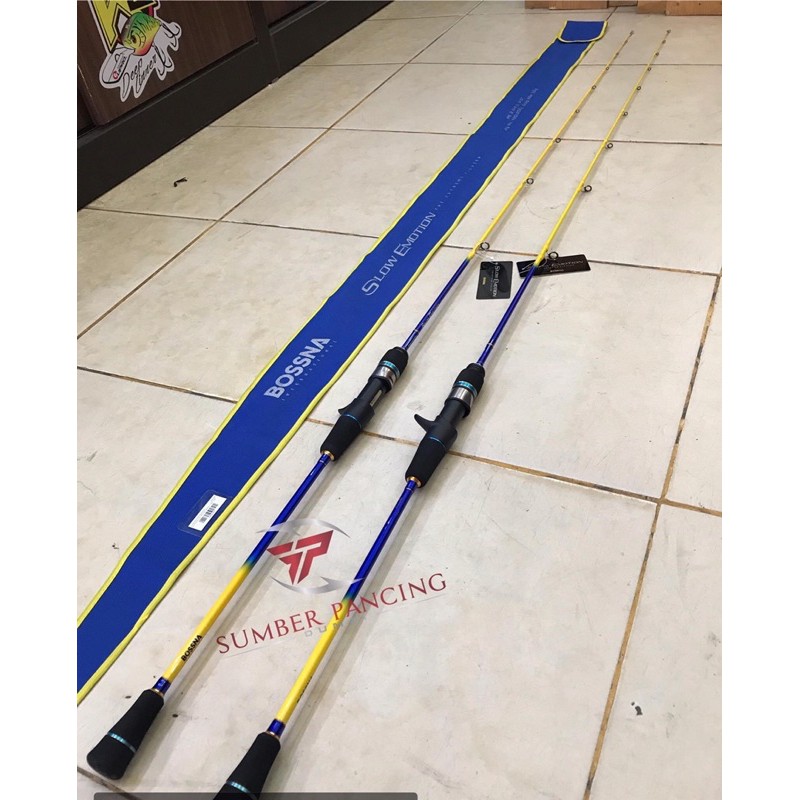jigging rod Bossna Slow Emotion tipe OH dan Spinning 601