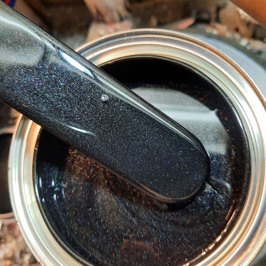 Promo - Cat Black Mica 209 Met Penta Super Gloss / Nikken Hitam Metallic Metalik Metalic Cocok Toyot