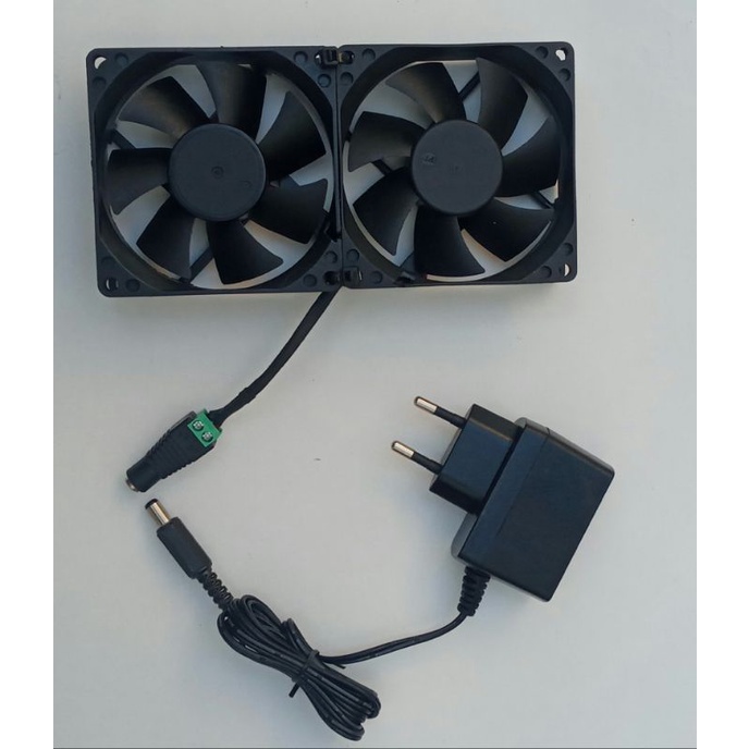 kipas fan 12v ukuran 8x8
