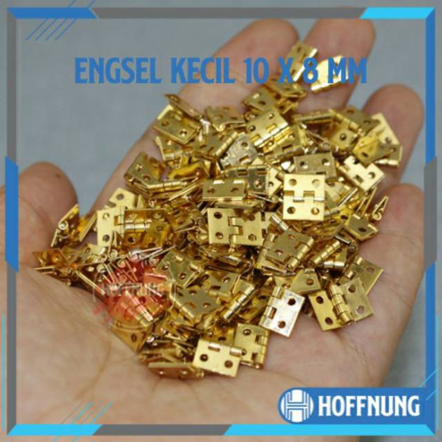 Engsel Kecil 10 x 8 mm Engsel Mini Kotak Ukuran 1cm