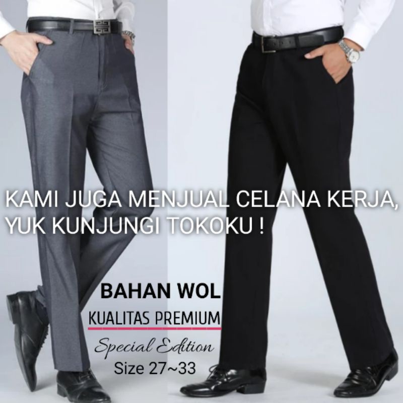 Celana Casual Pria Pendek Kain Melar Celana Santai