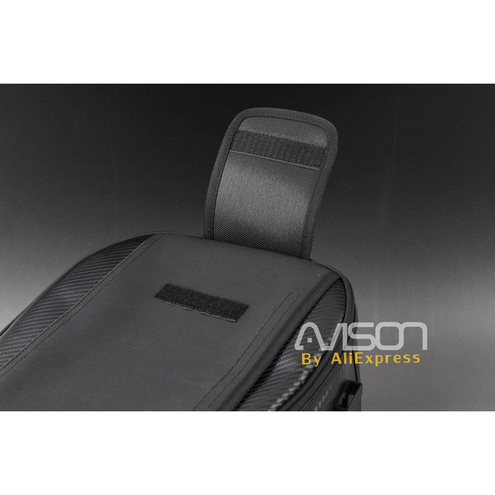 VOLERO Tas Motor Touring Back Seat Tail Storage Bag - CB-1801 - Black