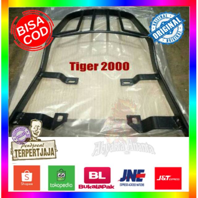 BRACKET BRIKET BRAKET BOX MOTOR HONDA TIGER 2000 TILAM TILAS UNTUK BOX MOTOR GIVI KAPPA SHAD PANNIER