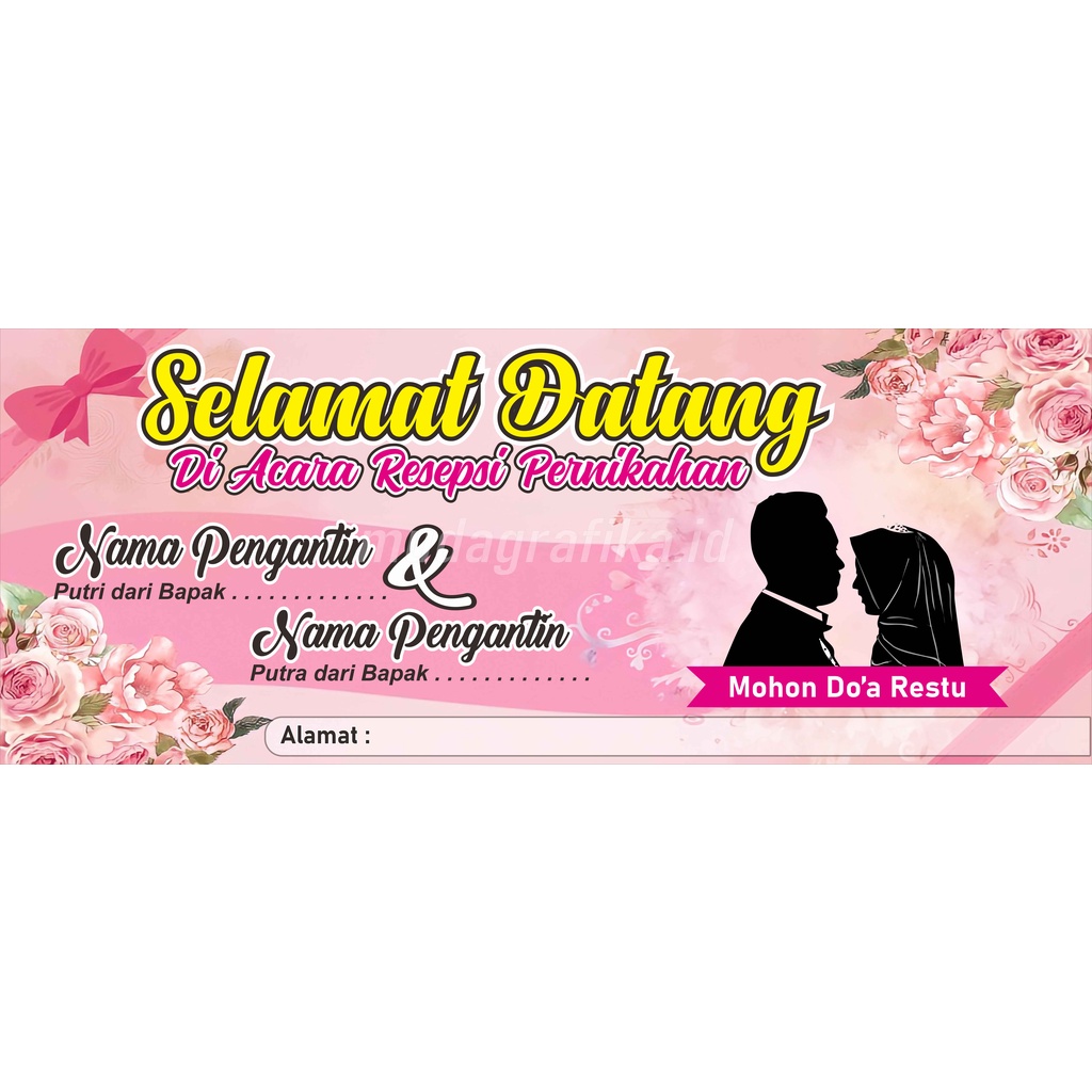 Banner Ucapan Selamat Datang Pernikahan Contoh Banner Hot Sex Picture