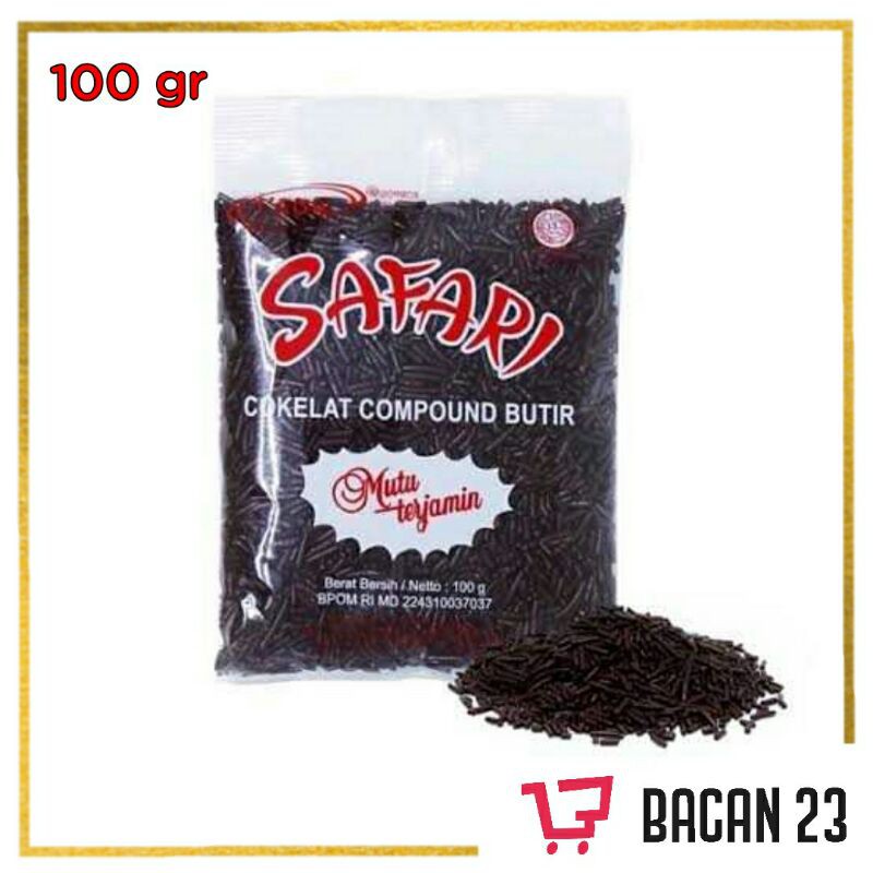 L`agie Safari Coklat 100gr / Meses Cokelat / Bacan 23 - Bacan23