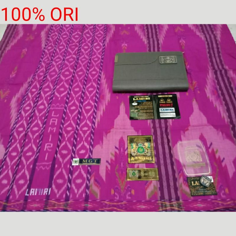 [ORIGINAL] SARUNG LAMIRI PROMO 100% SUTERA TERJAMIN MGT/S90