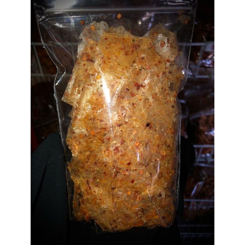 kripca pedas 100gr / keripik kaca pedas daun jeruk / singkong kaca