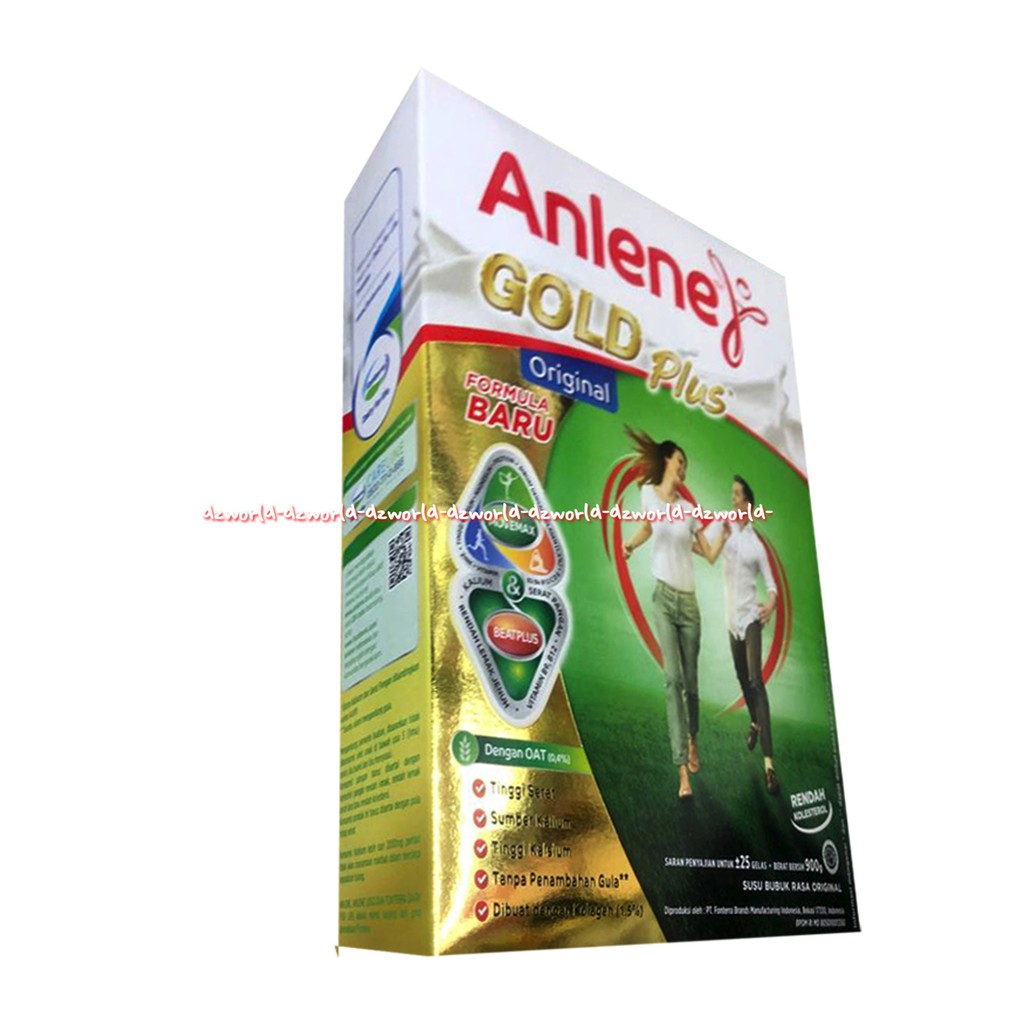 Anlene Gold 900gr Coklat Plain Susu Anline Susu Tinggi Kalsium Tulang Untuk Usia 51 Keatas Lansia Anlenegold 900 gram Susu Bubuk