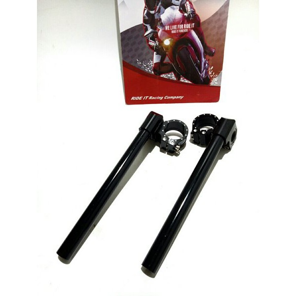 stang jepit motor vixion new old ninja r ninja rr yamaha r15 stang jepit drag ride it diameter 33cnc