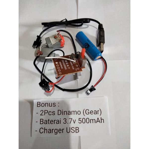 1Set Modul PCB Mobil Remote Control 2.4Ghz Baterai Cas