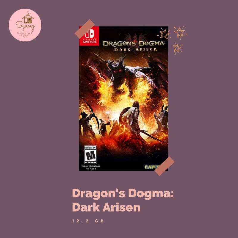 Dragon Dogma Dark Arisen Nintendo Switch Dragon's Dragons