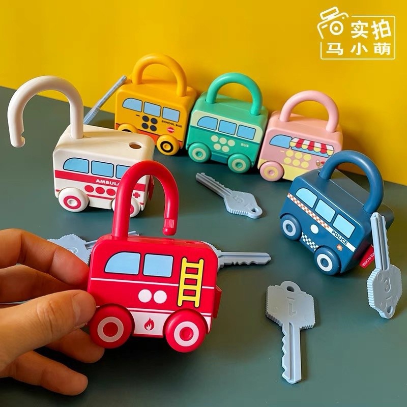 puzzle matching key lock