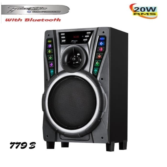 Speaker GMC Meeting Bluetooth Teckyo 779B Portable Karaoke 8 in