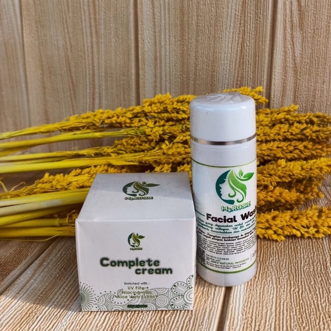 MY ROSHE PAKET/KRIM PENCERAH KOMPLIT / bpom / halal / skincaremoe