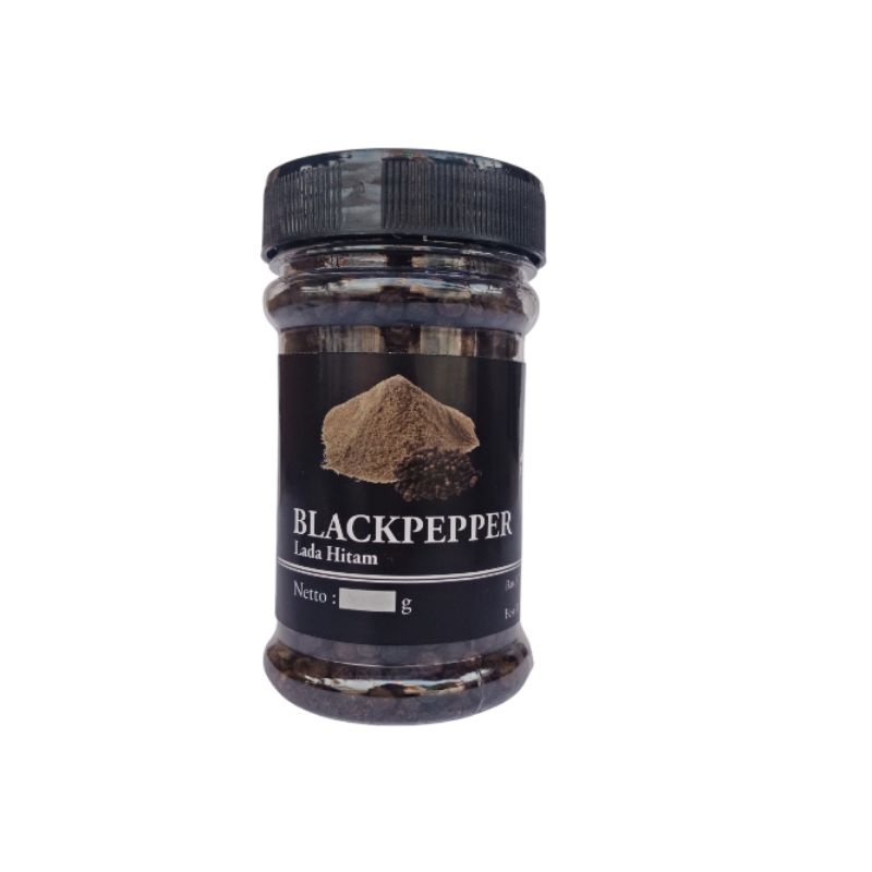 LADA HITAM Butir &amp; Bubuk 50 g │ Peppercorn Tellicherry