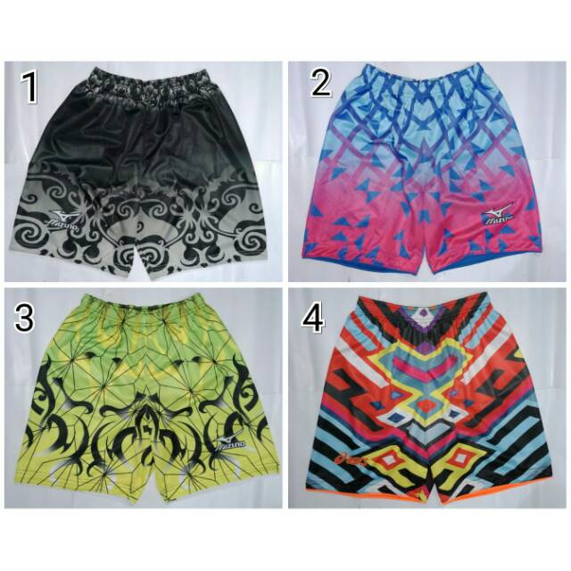 Celana Voli Mizuno Full Printing