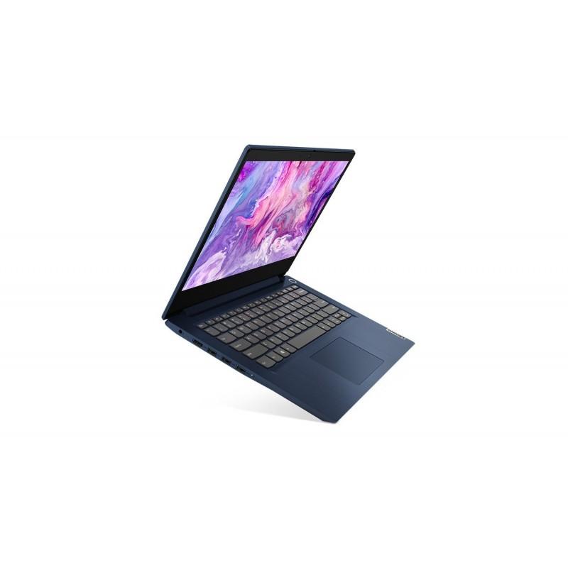 LAPTOP RESMI LENOVO IDEAPAD 3 14IGL05-46ID [CELERON N4020 / 4 GB DDR4 / SSD 256 GB / INTEL UHD GRAPHICS 600 / 14&quot; FHD ANTI GLARE / BLUE / WINDOWS 10 ORI + FREE OHS / BONUS TAS ORI] - TEKNO KITA