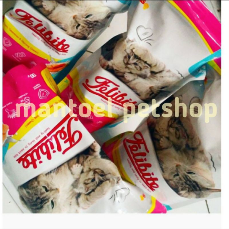 grab gojek felibite mother and baby mom 800gram x 10pcs (1kardus) makanan kucing dry food