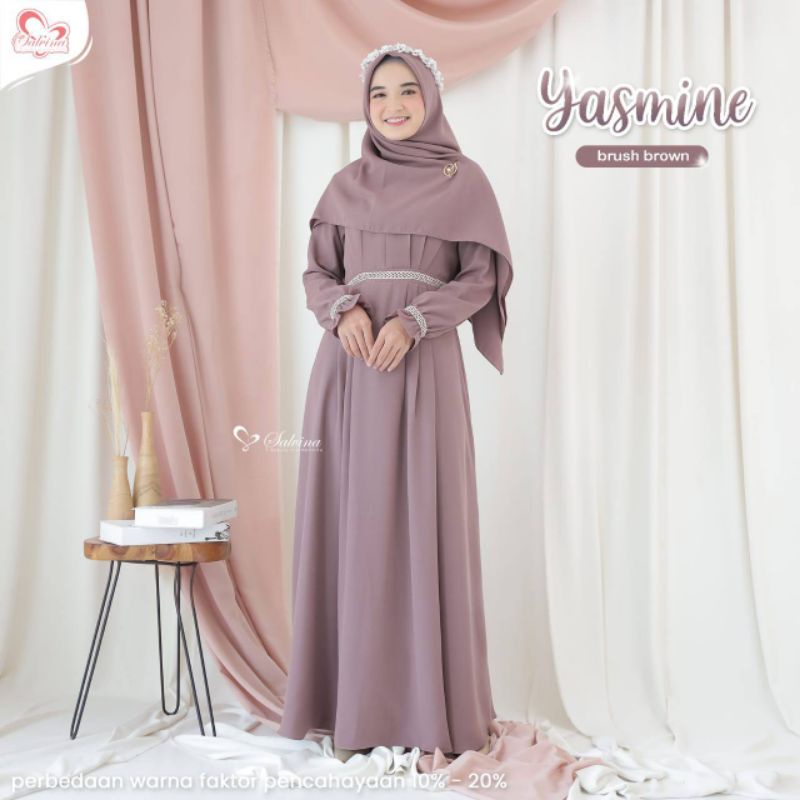 Moslem Ori Gamis Busui Friendly Yasmine Dress Batch 2 By Salvina (Ready Please Cekstok)