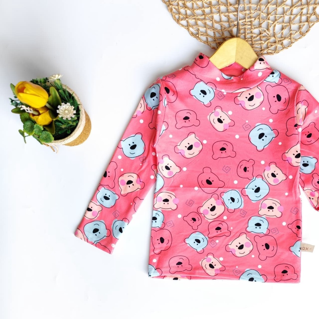 Promo !! Atasan anak perempuan / kaos panjang anak / Atasan group of bears ukuran 1-3 tahun