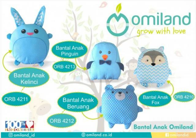 ♥BabyYank♥ OMILAND BANTAL ANAK PINGUIN ORB4213