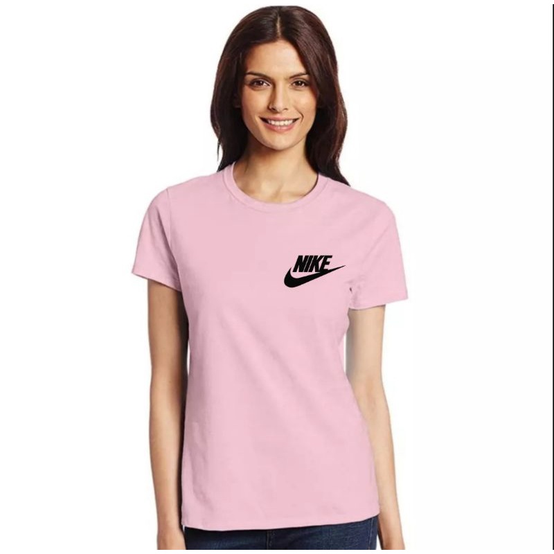 Baju Cewek Logo Kaos Oblong Lengen Pendek Wanita Kaos Distro Cewek Tshirt Women Fashion Cewek