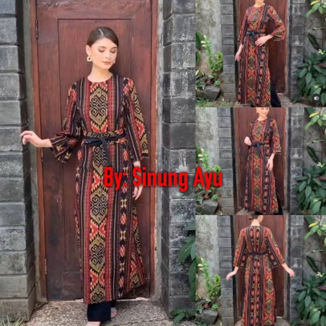 GAMIS TENUN JEPARA ETNIK MOTIF NTT
