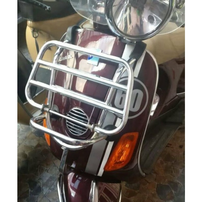 Aksesoris Frontrack/Front Rack Vespa Gts. Rak Depan Vespa GTS