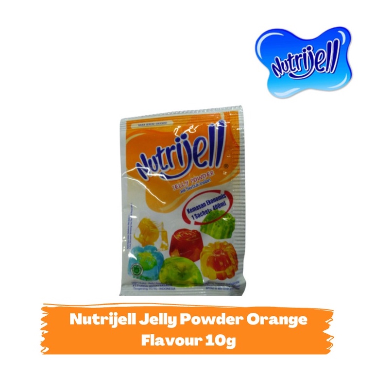 

NUTRIJELL JERUK/ ORANGE FLAVOUR JELLY POWDER 10g