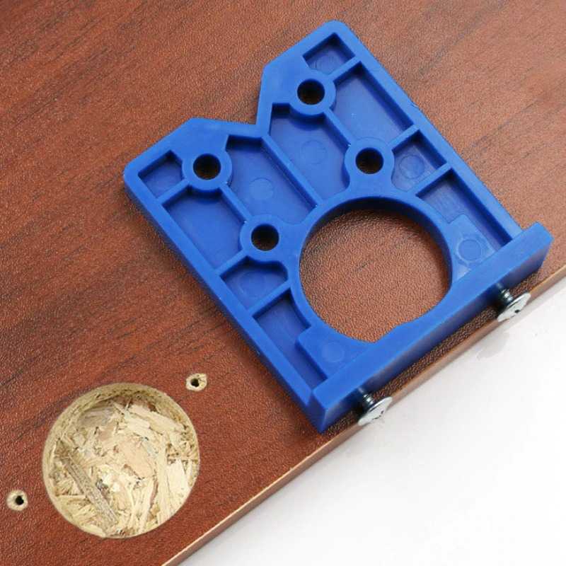 TD - PKK FNICEL Alat Bantu Bor Engsel Pintu Hinge Hole Drill Guide 35 mm CDB35