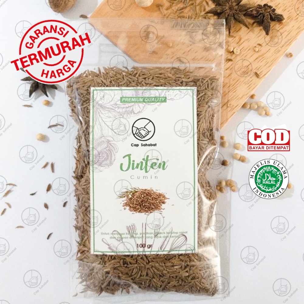 Jintan Asli 100gr / Jintan Murni 100% / Jintan Wangi / Cumin / JSR Rempah Kualitas Premium