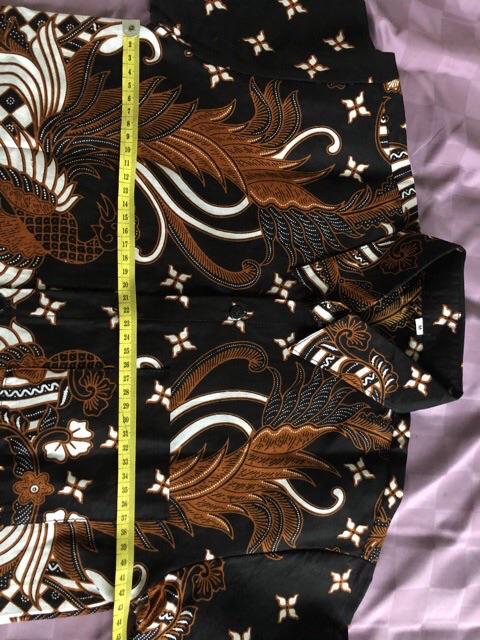 Hem Kemeja Atasan Batik 302 Batik Kemeja Anak Laki-laki