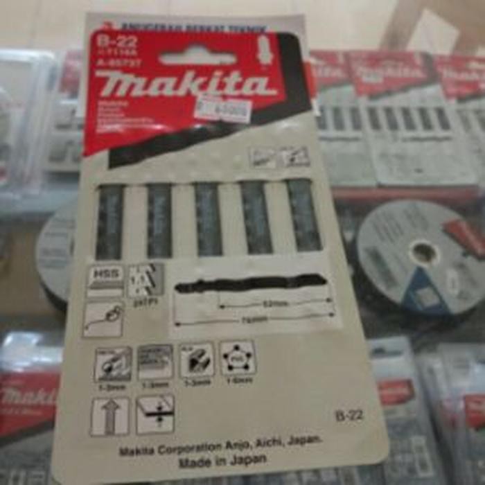Mata Gergaji Mata Jigsaw Besi Alumunium Makita accessories