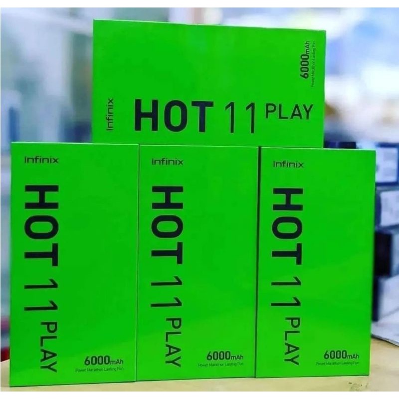 Infinix Hot 11 Play Ram 4/64 Garansi resmi