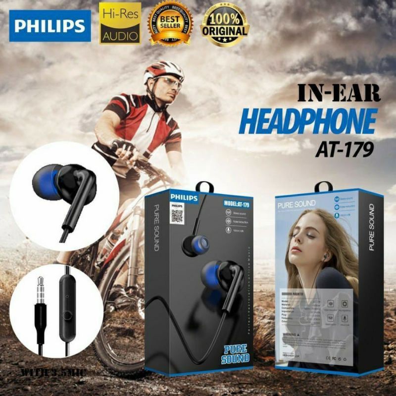 Earphone Philips AT-179