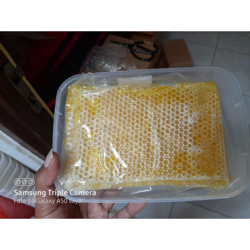 PROMO!!! madu sarang 500 gram madu mentah sarang madu raw honey madu mentah madu murni