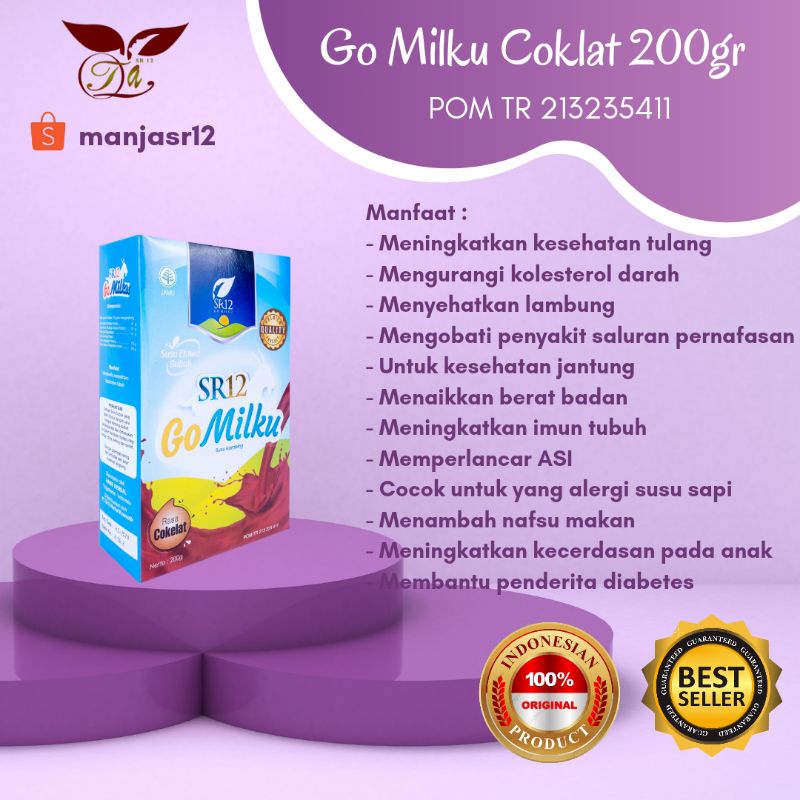 

Susu Penggemuk Badan Penggemuk Badan BPOM Go Milku Susu Kambing Etawa SR12