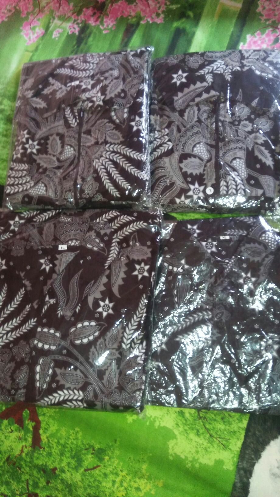 Maura Couple - Sania Ruffle Batik Couple Jumbo Ori Ndoro Jowi Dnt Garansi Termurah