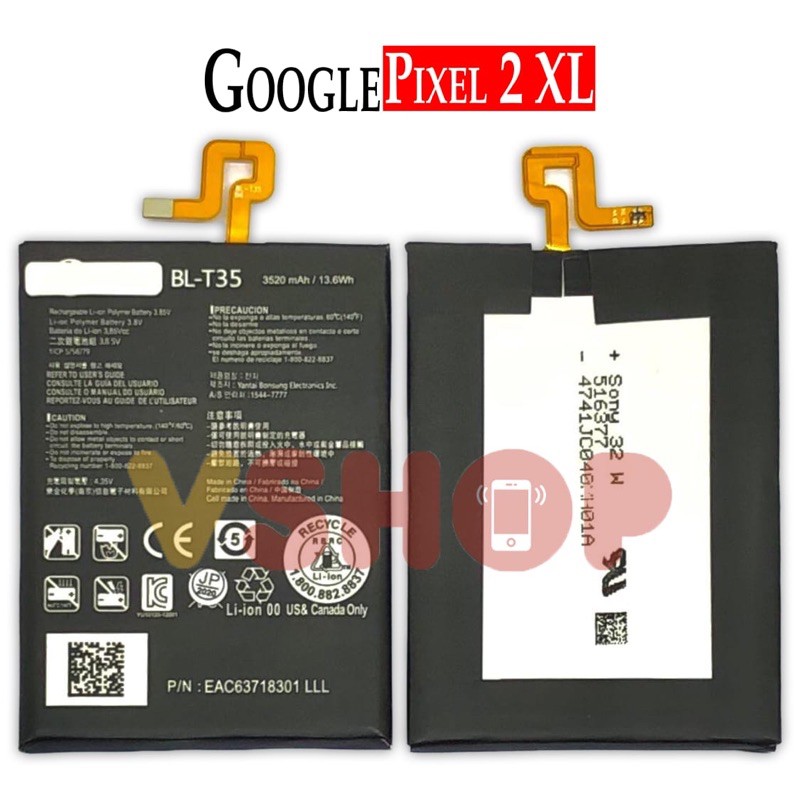 BATERAI BATRE FOR GOOGLE PIXEL 2 XL BL-T35 BATTERY